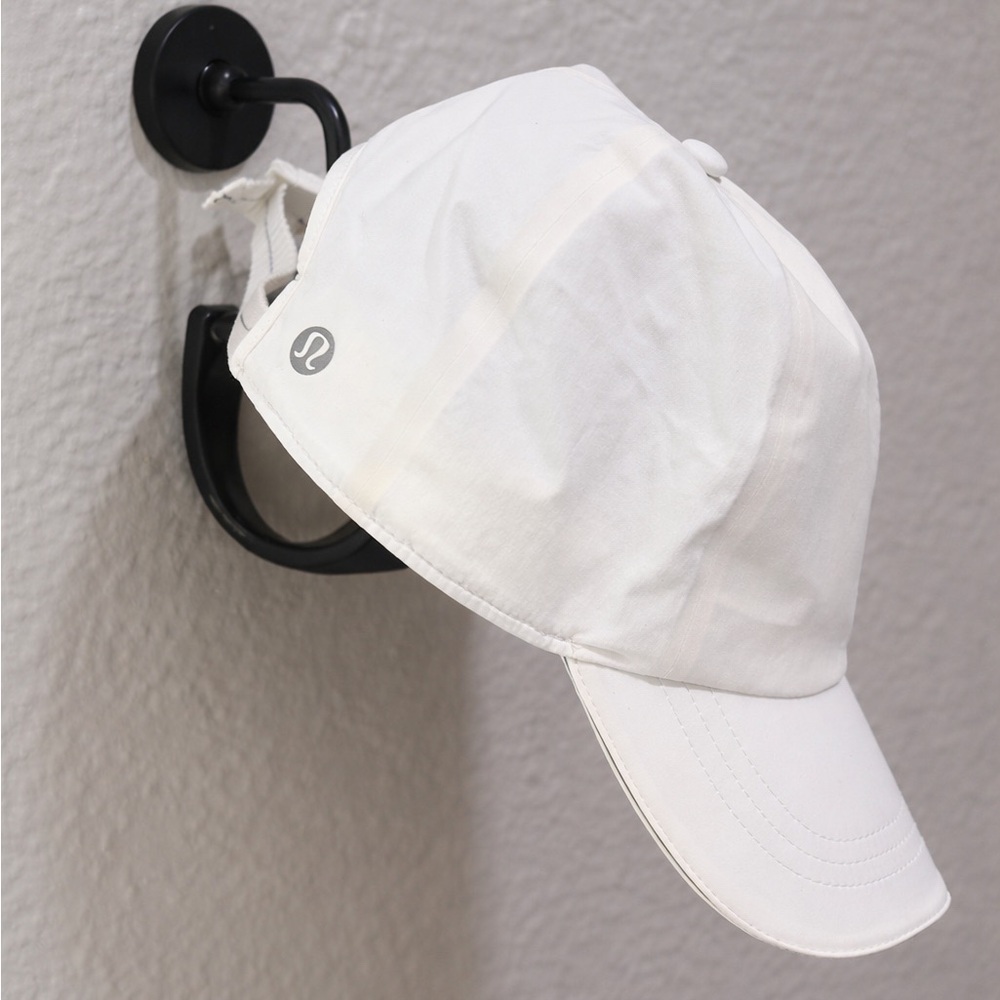 lululemon athletica White Baseball Cap with Logo